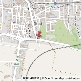 Mappa Via Madonna del Rosario, 45, 74010 Statte, Taranto (Puglia)