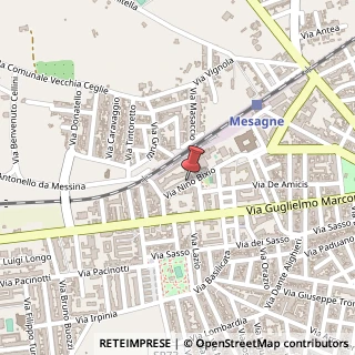 Mappa Via bixio nino 6, 72023 Mesagne, Brindisi (Puglia)