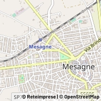 Mapa Mesagne