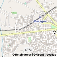 Mapa Mesagne