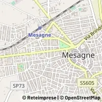 Karte Mesagne
