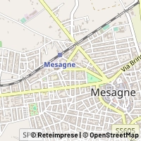 Hartă Mesagne