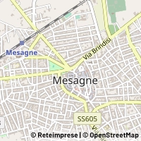 Mapa Mesagne