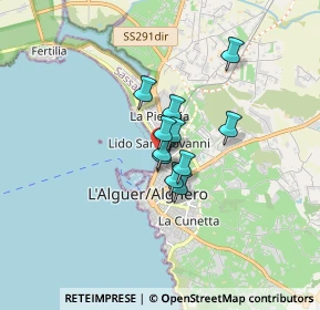 Mappa Lido, 07041 Alghero SS, Italia (1.00545)