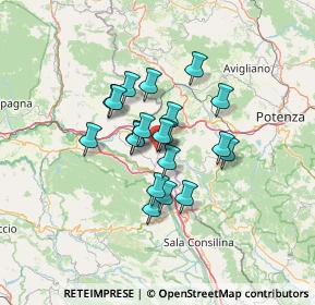 Mappa Largo Regina Margherita, 84030 Caggiano SA, Italia (10.113)