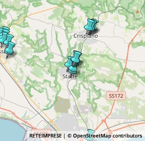 Mappa Via Francesco Manelli, 74010 Statte TA, Italia (4.93056)