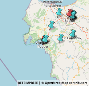 Mappa Via Pasqual Scanu, 07041 Alghero SS, Italia (17.635)