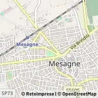 Karte Mesagne