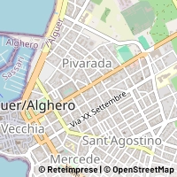Mapa Alghero