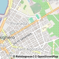 Mapa Alghero