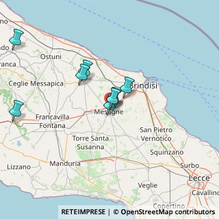 Mappa Mesagne, 72023 Mesagne BR, Italia (32.26)