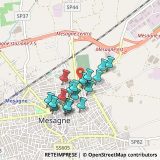 Mappa Mesagne, 72023 Mesagne BR, Italia (0.396)