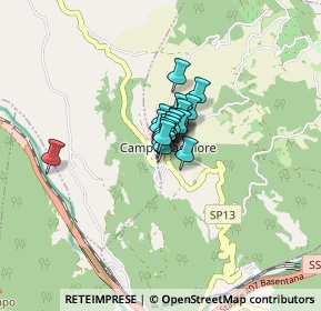 Mappa Via G. Garibaldi, 85010 Campomaggiore PZ, Italia (0.30952)