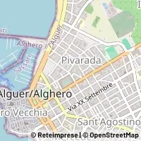 Mapa Alghero