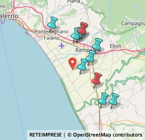 Mappa SP 312, 84025 Battipaglia SA (7.25545)