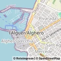 Map Alghero