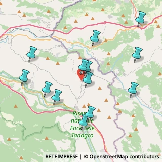 Mappa Via Piedi l'Arma, 84030 Caggiano SA, Italia (4.63615)