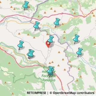 Mappa Via Piedi l'Arma, 84030 Caggiano SA, Italia (4.9)