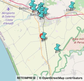 Mappa SS 18 Loc. San Nicola Varco, 84025 Eboli SA (5.04)