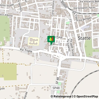 Mappa Corso Vittorio Emanuele III, 25, 74010 Statte, Taranto (Puglia)