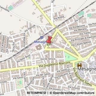 Mappa Via Tancredi Normanno, 12, 72023 Mesagne, Brindisi (Puglia)