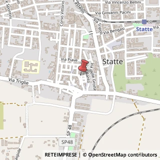 Mappa Salita Montello, 19, 74010 Statte, Taranto (Puglia)