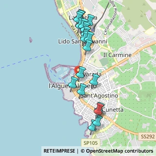 Mappa Via Costa Brava, 07041 Alghero SS, Italia (1.123)