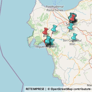 Mappa Via Costa Brava, 07041 Alghero SS, Italia (17.0735)