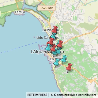 Mappa Via Costa Brava, 07041 Alghero SS, Italia (1.10846)