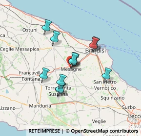 Mappa Via Dottor Roberto Antonucci, 72023 Mesagne BR, Italia (11.27333)