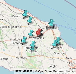Mappa Via Dottor Roberto Antonucci, 72023 Mesagne BR, Italia (11.74529)