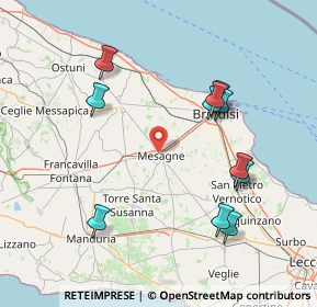 Mappa Via Tito Speri, 72023 Mesagne BR, Italia (17.69364)