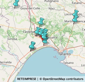 Mappa Viale chiatona km 2, 74019 Palagiano TA, Italia (11.69846)