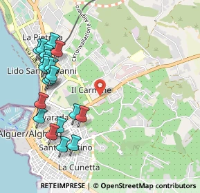 Mappa Prolungamento di Via Vittorio Emanuele, 07041 Alghero SS, Italia (1.28)