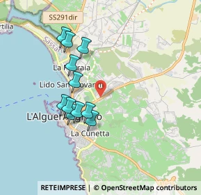 Mappa Prolungamento di Via Vittorio Emanuele, 07041 Alghero SS, Italia (1.75909)