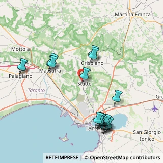 Mappa Via delle Sorgenti, 74010 Statte TA, Italia (10.2075)