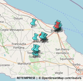 Mappa Via Santa Lucia, 72023 Mesagne BR, Italia (10.173)