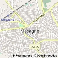 Mapa Mesagne