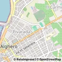 नक्शा Alghero