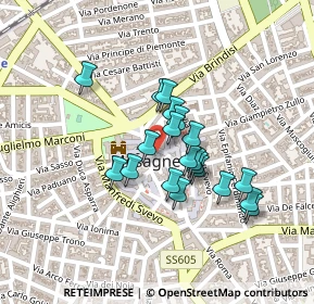 Mappa Piazza IV Novembre, 72023 Mesagne BR, Italia (0.179)