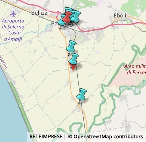 Mappa Strada Statale 18 Tirrenia, 84025 Eboli SA, Italia (4.34091)
