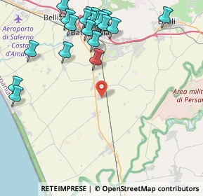 Mappa Strada Statale 18 Tirrenia, 84025 Eboli SA, Italia (5.6595)