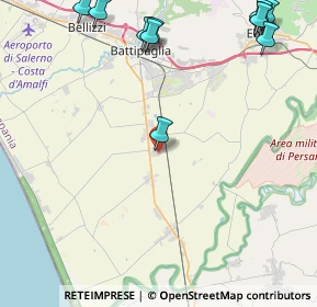 Mappa Strada Statale 18 Tirrenia, 84025 Eboli SA, Italia (6.54091)
