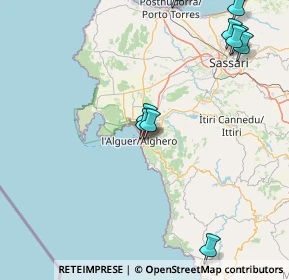 Mappa Via M.Barraccu, 07041 Alghero SS, Italia (24.38545)