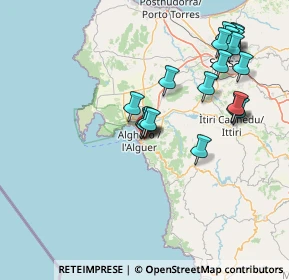 Mappa Via M.Barraccu, 07041 Alghero SS, Italia (17.2015)