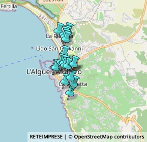Mappa Via M.Barraccu, 07041 Alghero SS, Italia (1.13)