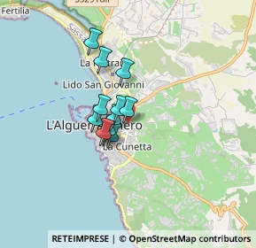 Mappa Via M.Barraccu, 07041 Alghero SS, Italia (1.125)
