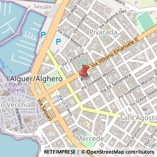 Mappa Via IV Novembre, 16, 07041 Alghero, Sassari (Sardegna)