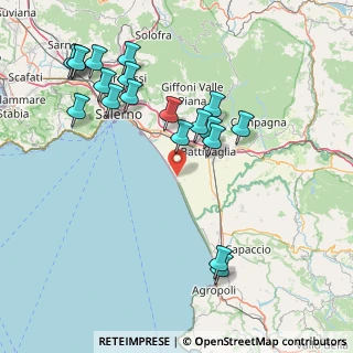 Mappa Via Spineta Nuova, 84091 Battipaglia SA, Italia (18.76579)