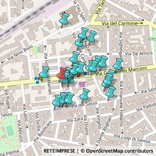Mappa Via Guglielmo Marconi, 72023 Mesagne BR, Italia (0.08214)
